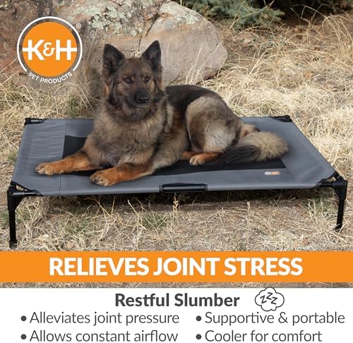 K&H Outdoor Elevated Dog Bed, Cooling Raised Dog Bed, XL 50x32in - Image 5