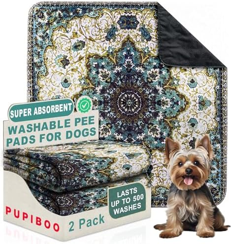 PUPIBOO Washable Pee Pads for Dogs and Cats by PUPIBOO
