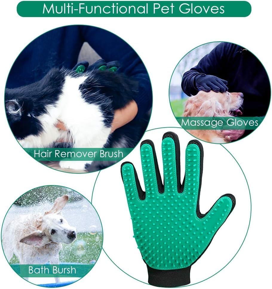 Pet Hair Removal Glove with 255 Silicone Tips - Image 4