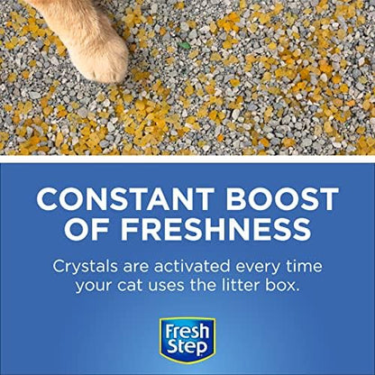 Fresh Step Cat Litter Crystals Deodorizer, Summer Breeze, 15 Oz - Image 3