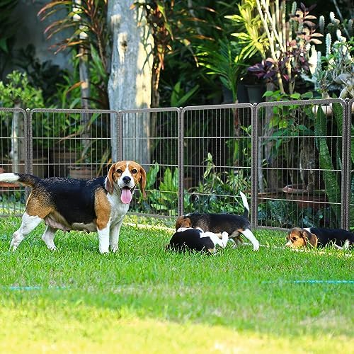 FXW Aster Dog Playpen Designed for Yard, 16 Panels - Image 2
