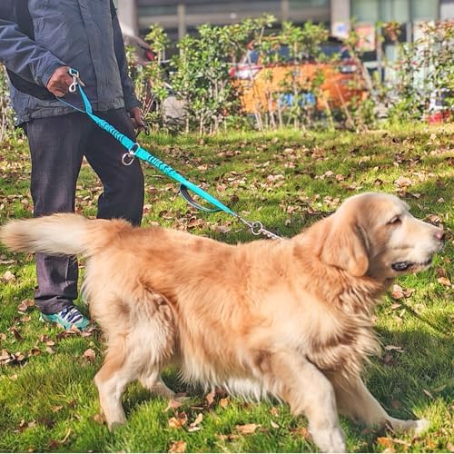 Dual Dog Leash Coupler Double Control Padded Handle - Image 6