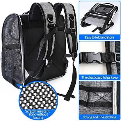BAGLHER Pet Carrier Backpack, Ventilated Design, Pet Travel Backpack - Image 6