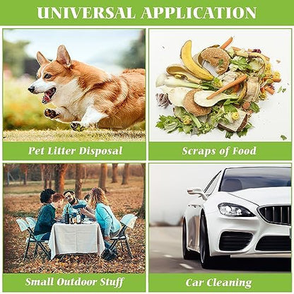 Teivio Small Clear Trash Bags 4 Gallon 330 Count Bathroom Garbage Bags - Image 6