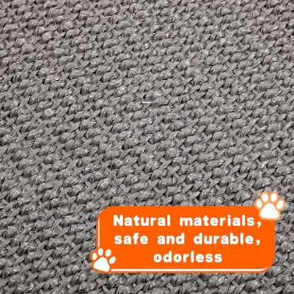 2 Pcs Cat Scratcher Mat 23.6 X 15.7Inch Natural Sisal Cat Scratching Carpet - Image 3
