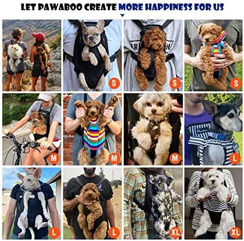 Pawaboo Dog Backpack Carrier, Front Chest Carrier - Image 3