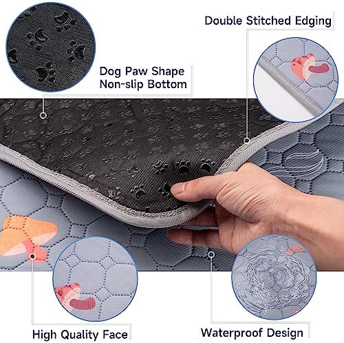 Sunheir Washable Pee Pads for Dogs, Waterproof Non-Slip Wee Wee pad, Absorbent - Image 5