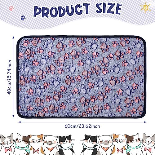 Tatuo 4 Pack Fleece Dog Blanket - Image 6
