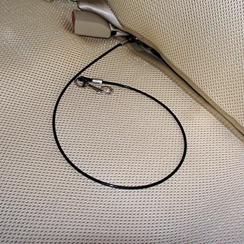 Pet Dog Car Seat Belt Restraint, Chew Proof Dog Vehicle Safety Tether Cable - Image 2