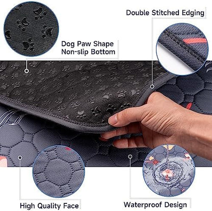 Sunheir Washable Pee Pads for Dogs, Waterproof Non-Slip Wee Wee, Absorbent and - Image 5