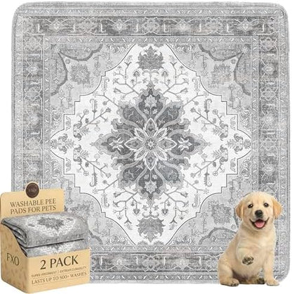 Washable Pee Pads for Dogs, Great Urine Absorbent Reusable Puppy Training Pads by Peepads