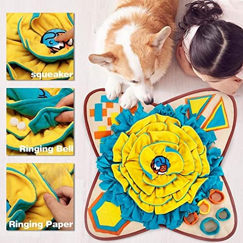 AWOOF Pet Snuffle Mat for Dogs, Interactive Feed Game for Boredom, Encourages - Image 4