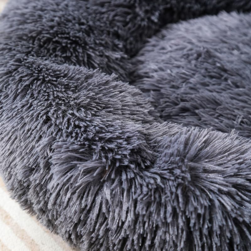 Donut Small Dog Bed, Calming Cat Beds - Image 4