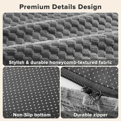 JOEJOY Orthopedic Dog Beds Large Sized Dog, Washable Waterproof Oval Large Dog - Image 6