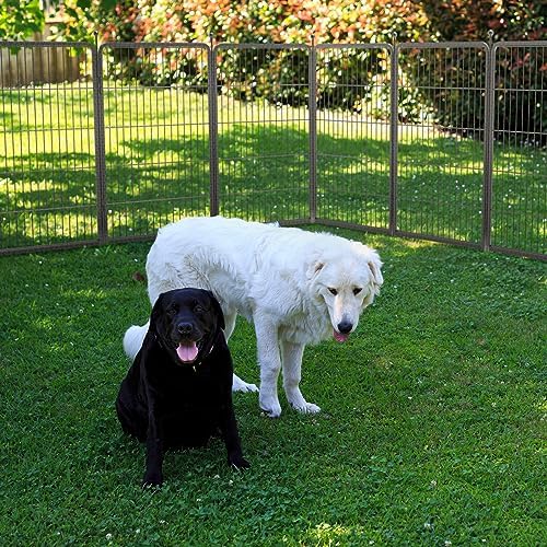 FXW Aster Dog Playpen Designed for Yard, 32 Panels - Image 2