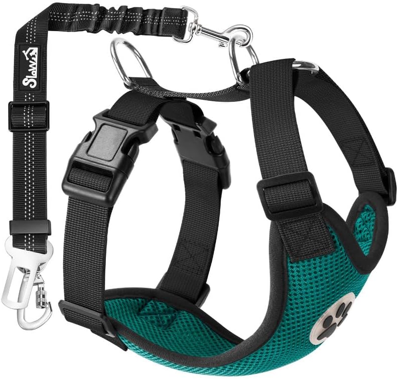 SlowTon Dog Seat Belt and Harness by SlowTon