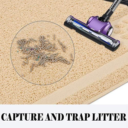 UPSKY Large Cat Litter Mat Trapper 35"×23", Waterproof - Image 5