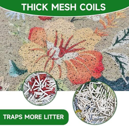 Cat Litter Mat, Traps 100% Litter - Image 2