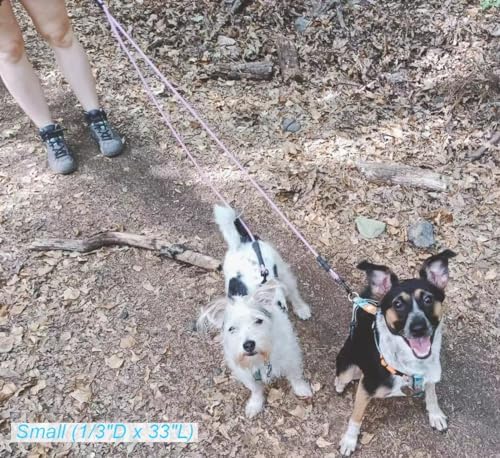 Double Dog Leash Coupler 1/3" Rope Extension - Image 5