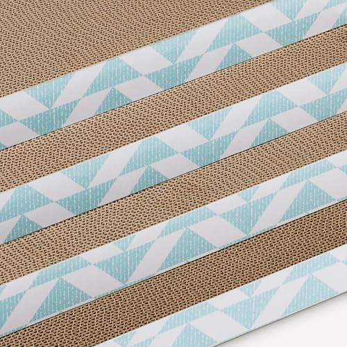 Amazon Basics Corrugated Cardboard Cat Scratchers, Reversible Double-Sided - Image 4