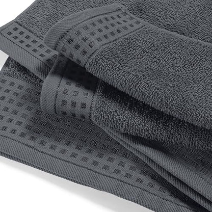 GLAMBURG 100% Cotton Oversized 2 Pack Bath Sheets 35x70, Ultra Soft Highly - Image 2