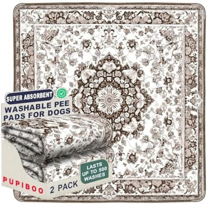 PUPIBOO Washable Pee Pads for Dogs and Cats by PUPIBOO