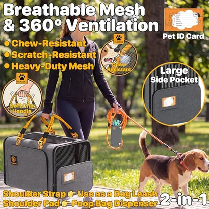 PAWZIDEA Expandable Large Pet Carrier - Image 4