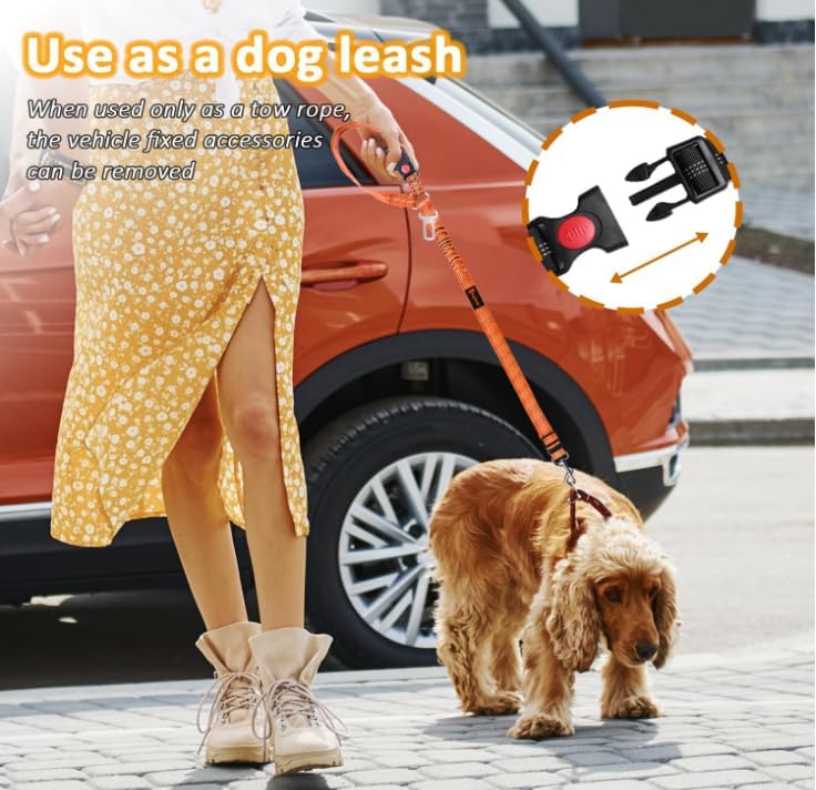 Laqibak Removable Dog Seat Belt Harness - Image 4