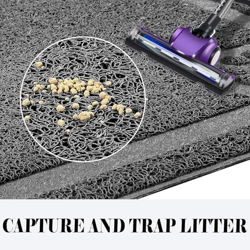 UPSKY Large Cat Litter Mat Trapper 35"×23", Waterproof - Image 5