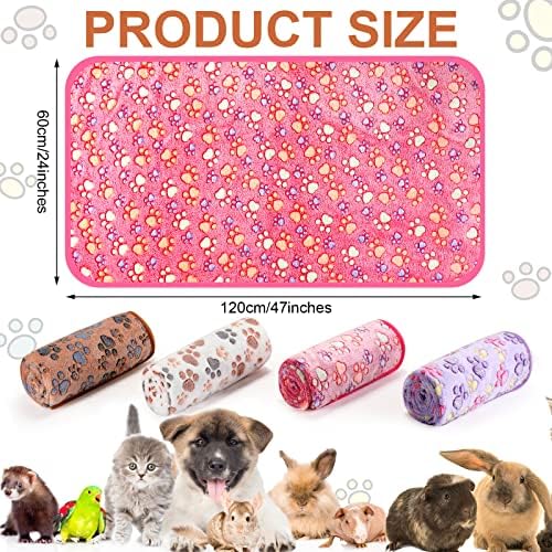 Tatuo 4 Pcs Fleece Dog Blankets - Image 6