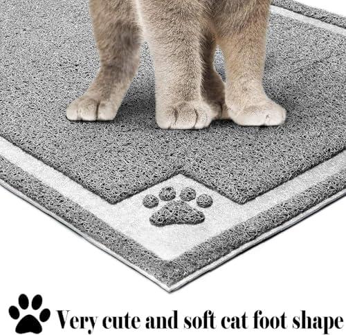 UPSKY Large Cat Litter Mat Trapper 35"×23", Waterproof - Image 3