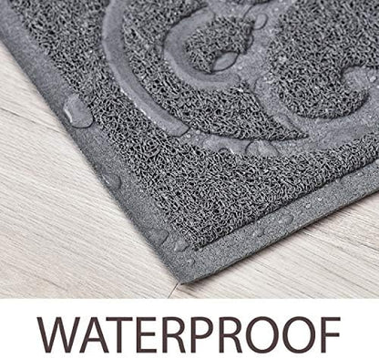 PetLike 2pk 30x18 inch Cat Litter Box Mat, Thick Kitty Litter Trapping Mat - Image 6