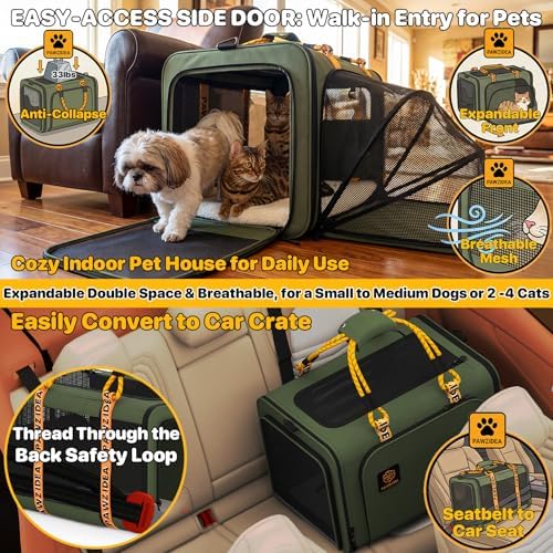 PAWZIDEA Expandable Large Pet Carrier - Image 4