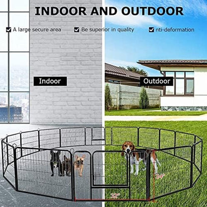 BestPet | Dog Playpen | 24", 16 Panels | Heavy Duty Metal Pet Exercise Pen - Image 6