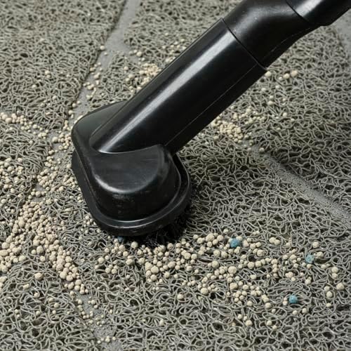 WePet Cat Litter Box Mat, Kitty Premium PVC Pad, Durable Trapping Rug, - Image 2