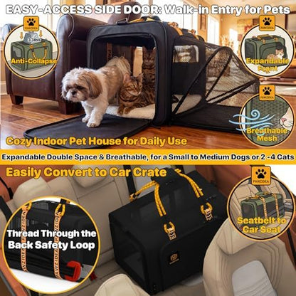 PAWZIDEA Expandable Large Pet Carrier - Image 6