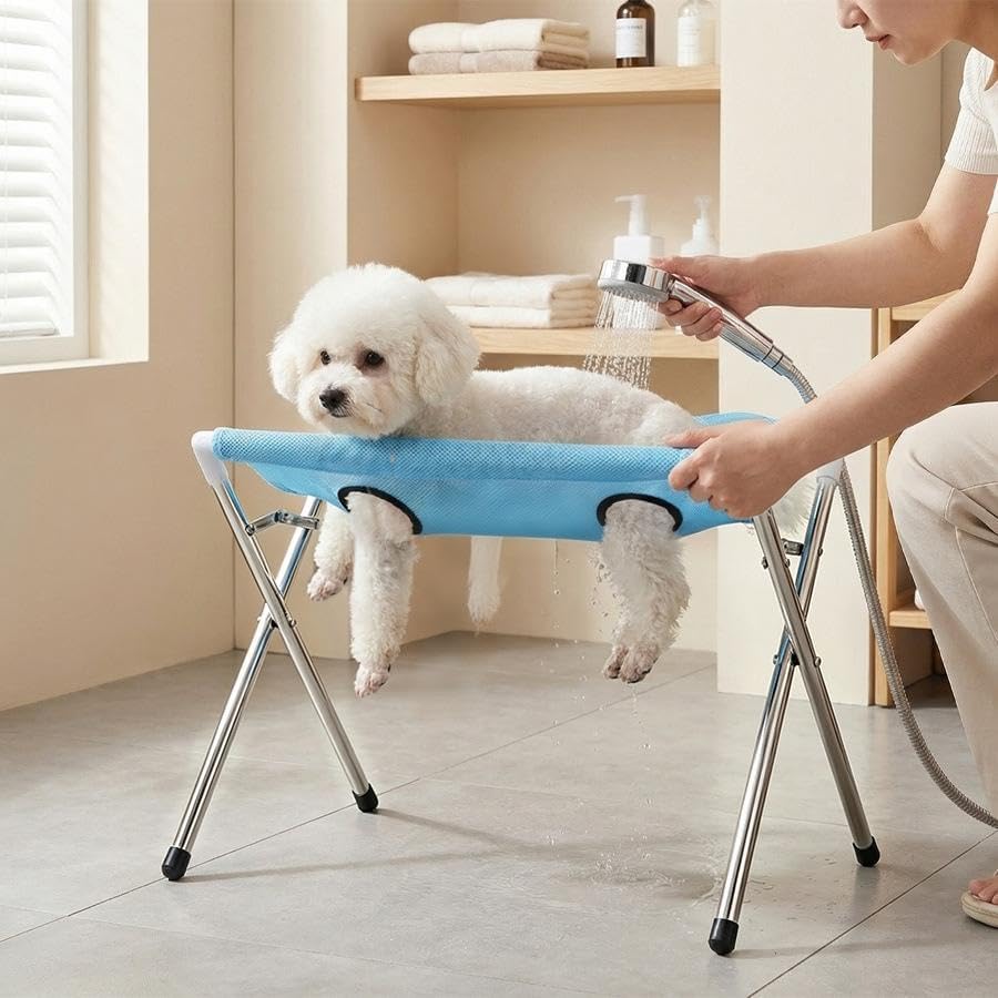 Pet Dog Bath Hammock, Cat Shower Grooming Table Hammock - Image 7