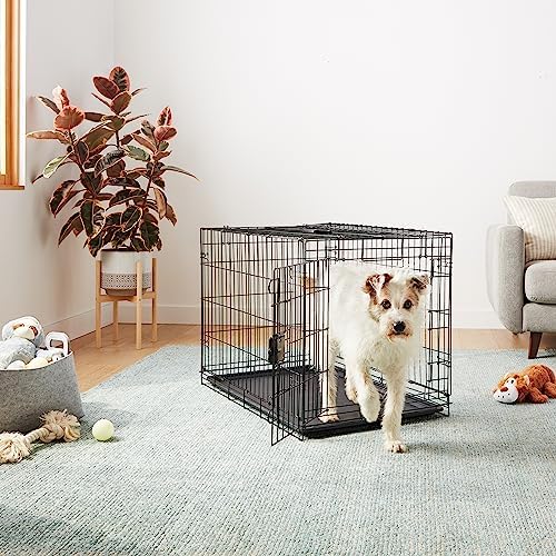 Amazon Basics Portable Metal Wire Dog Crate - Image 5
