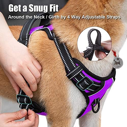 PoyPet No Pull Dog Harness Small, Reflective Vest - Image 5
