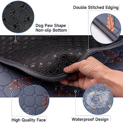 Sunheir Washable Pee Pads for Small Pet 5-Pack, Reusable Pet Training Pads - Image 2