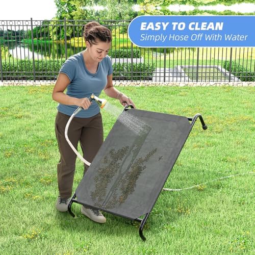 Simple Trending Raised Dog Bed for Small Dogs, Elevated Dog Cot - Image 5
