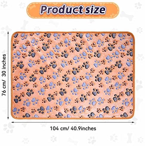 Tatuo 4 Pack Fleece Dog Blanket - Image 3