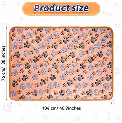 Tatuo 4 Pack Fleece Dog Blanket - Image 3