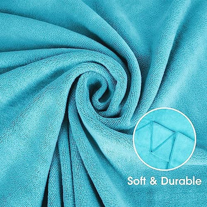 JML Microfiber Bath Towel Set, 6 Pack - Image 4