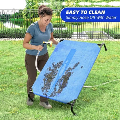 Simple Trending Raised Dog Bed for Large Dogs, Waterproof XL Dog Cot - Image 7