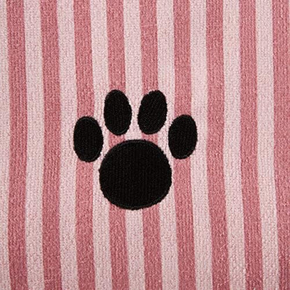 Bone Dry Pet Grooming Microfiber Towel, Striped Collection - Image 4