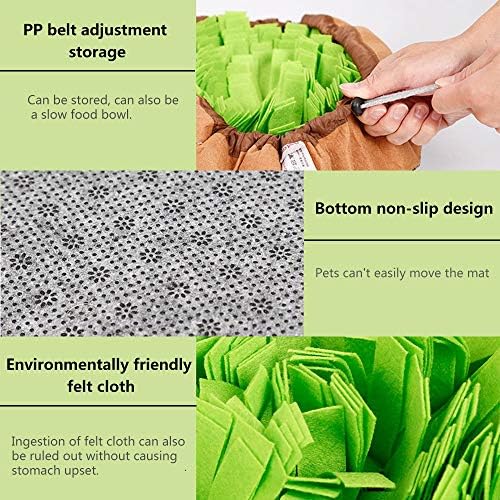 AWOOF Pet Snuffle Mat for Dogs, Interactive Feed Game for Boredom, Encourages - Image 5