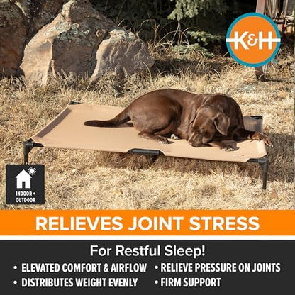 K&H Outdoor Elevated Dog Bed, Cooling Raised Dog Bed, Medium 32x25in - Image 4
