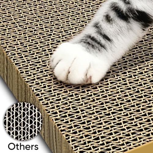 Cat Scratcher 2-Pack Refills, Large Cardboard Pads - Image 6