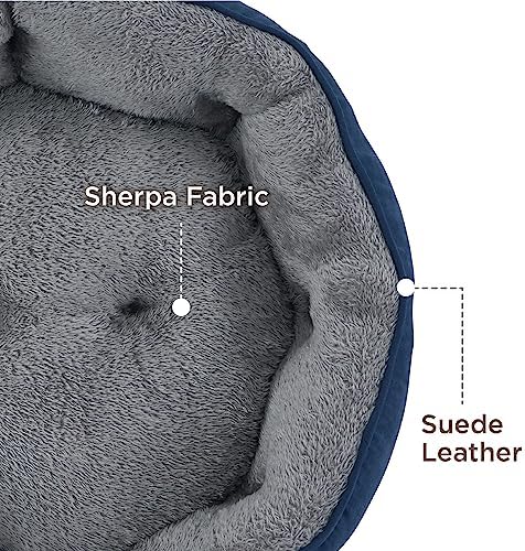 Bedsure Small Dog Bed Washable, Round Cat Beds - Image 3